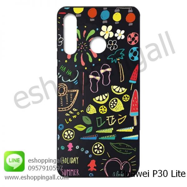 MHW-011A305 Huawei P30 Lite เคสหัวเหว่ยแบบยางนิ่มพิมพ์ลาย