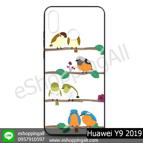MHW-016A130 Huawei Y9 2019 เคสหัวเหว่ยแบบยางนิ่มพิมพ์ลาย