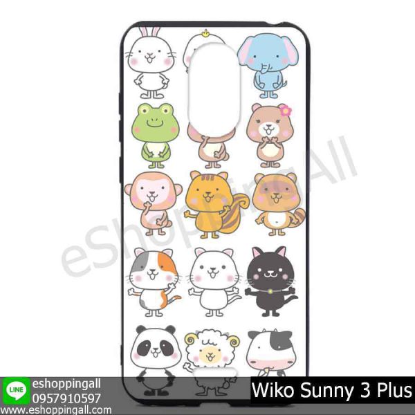 MWI-004A103 Wiko Sunny 3 Plus เคสมือถือวีโก้ซันนี่แบบยางนิ่มพิมพ์ลาย