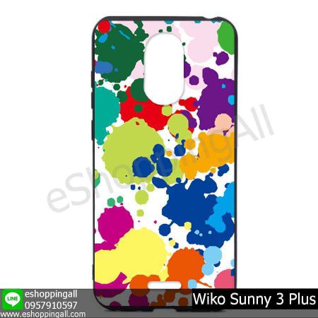 MWI-004A105 Wiko Sunny 3 Plus เคสมือถือวีโก้ซันนี่แบบยางนิ่มพิมพ์ลาย