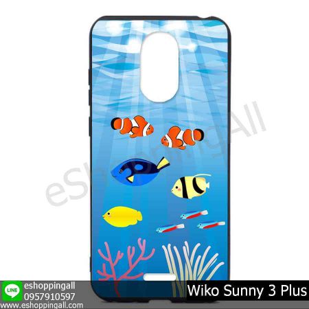 MWI-004A108 Wiko Sunny 3 Plus เคสมือถือวีโก้ซันนี่แบบยางนิ่มพิมพ์ลาย