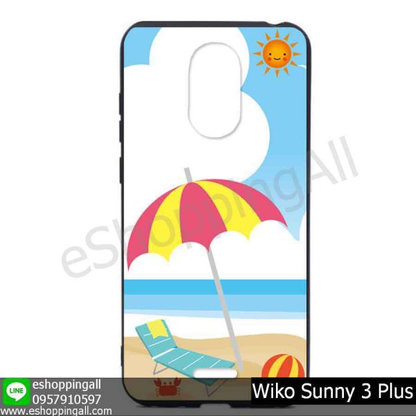 MWI-004A109 Wiko Sunny 3 Plus เคสมือถือวีโก้ซันนี่แบบยางนิ่มพิมพ์ลาย