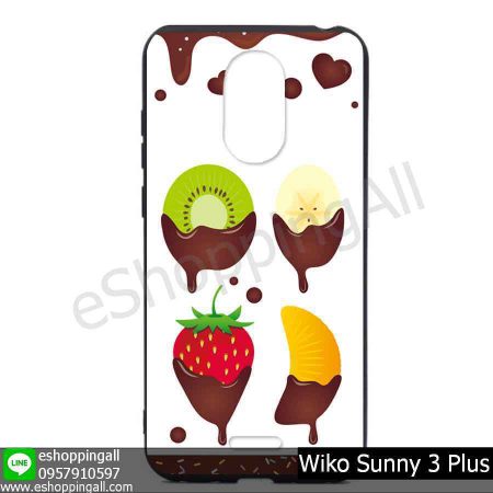 MWI-004A114 Wiko Sunny 3 Plus เคสมือถือวีโก้ซันนี่แบบยางนิ่มพิมพ์ลาย