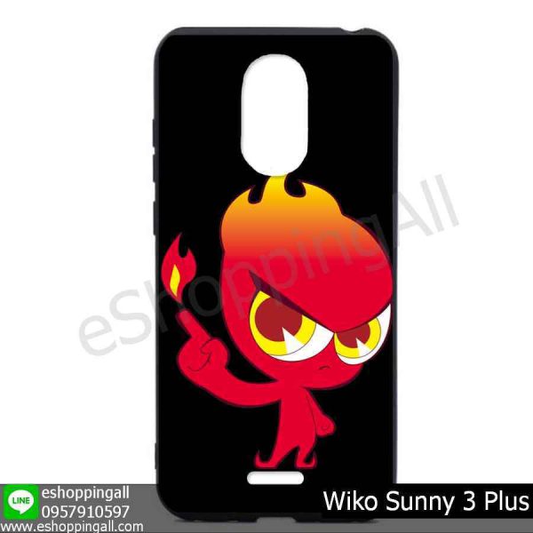 MWI-004A115 Wiko Sunny 3 Plus เคสมือถือวีโก้ซันนี่แบบยางนิ่มพิมพ์ลาย