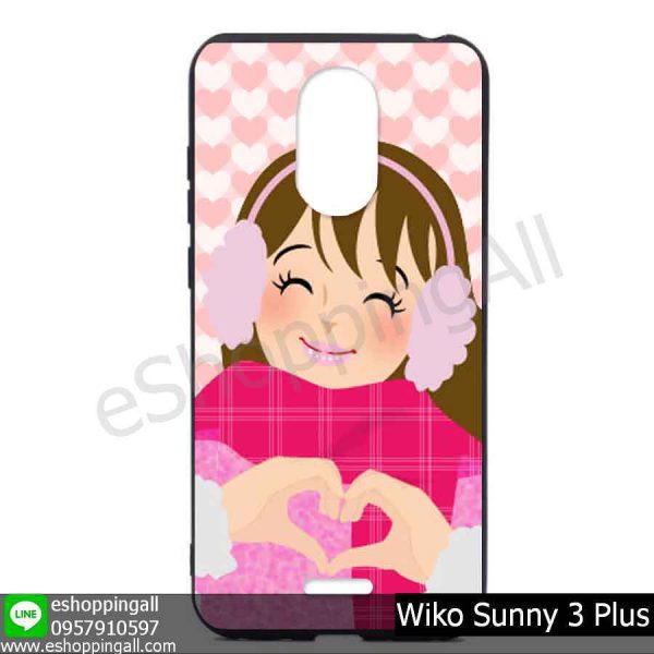 MWI-004A125 Wiko Sunny 3 Plus เคสมือถือวีโก้ซันนี่แบบยางนิ่มพิมพ์ลาย