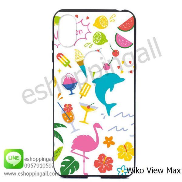 MWI-005A108 Wiko View Max เคสวีโก้แบบยางนิ่มพิมพ์ลายการ์ตูน