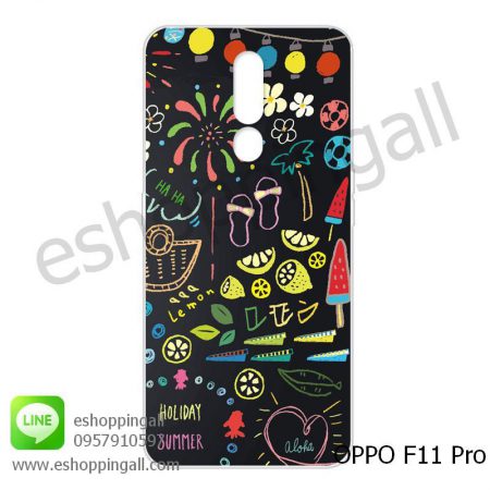 MOP-006A109 OPPO F11 Pro เคสมือถือออปโป้แบบแข็งพิมพ์ลาย