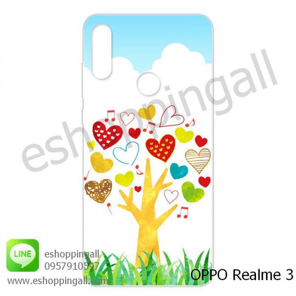 MOP-007A104 OPPO Realme3 เคสมือถือออปโป้แบบแข็งพิมพ์ลาย