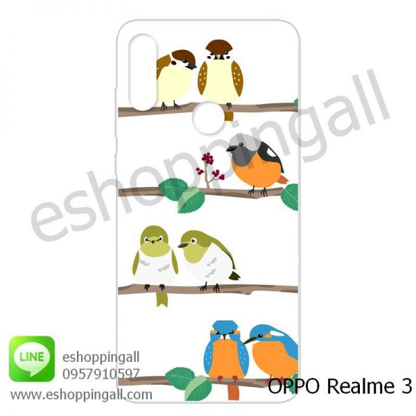 MOP-007A106 OPPO Realme3 เคสมือถือออปโป้แบบแข็งพิมพ์ลาย