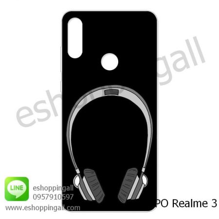 MOP-007A109 OPPO Realme3 เคสมือถือออปโป้แบบแข็งพิมพ์ลาย