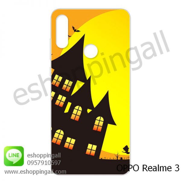 MOP-007A120 OPPO Realme3 เคสมือถือออปโป้แบบแข็งพิมพ์ลาย