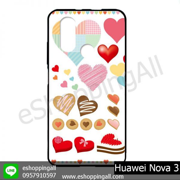 MHW-003A401 Huawei Nova 3 เคสมือถือหัวเหว่ยแบบยางนิ่มพิมพ์ลาย