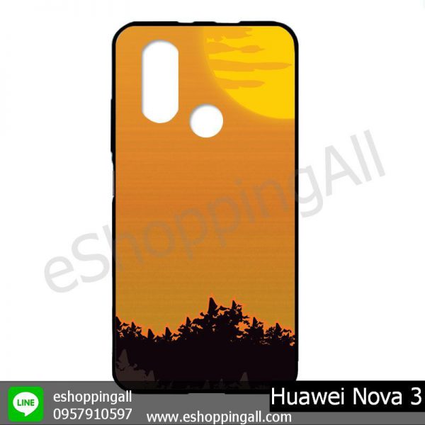 MHW-003A405 Huawei Nova 3 เคสมือถือหัวเหว่ยแบบยางนิ่มพิมพ์ลาย