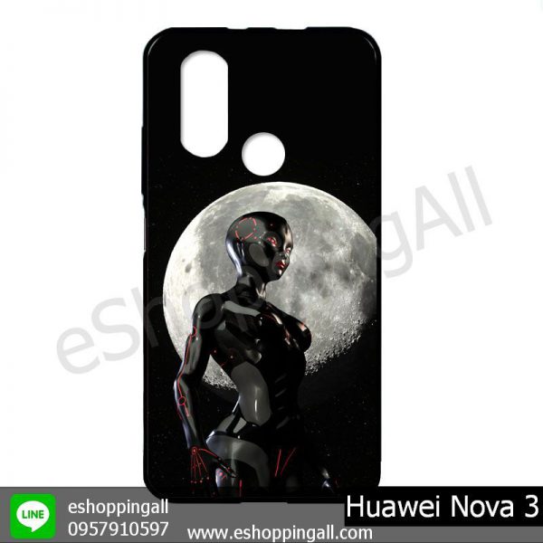 MHW-003A410 Huawei Nova 3 เคสมือถือหัวเหว่ยแบบยางนิ่มพิมพ์ลาย