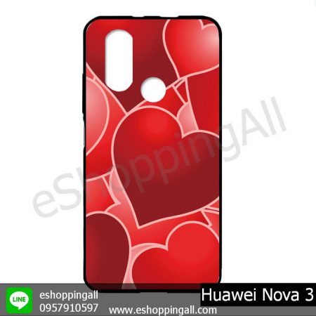 MHW-003A412 Huawei Nova 3 เคสมือถือหัวเหว่ยแบบยางนิ่มพิมพ์ลาย