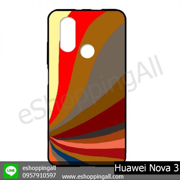 MHW-003A419 Huawei Nova 3 เคสมือถือหัวเหว่ยแบบยางนิ่มพิมพ์ลาย