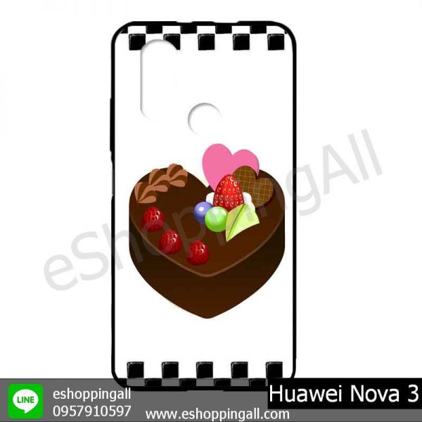 MHW-003A420 Huawei Nova 3 เคสมือถือหัวเหว่ยแบบยางนิ่มพิมพ์ลาย