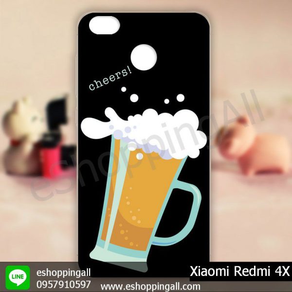 MXI-003A101 Xiaomi Redmi 4X เคสมือถือเสี่ยวมี่แบบแข็งพิมพ์ลาย