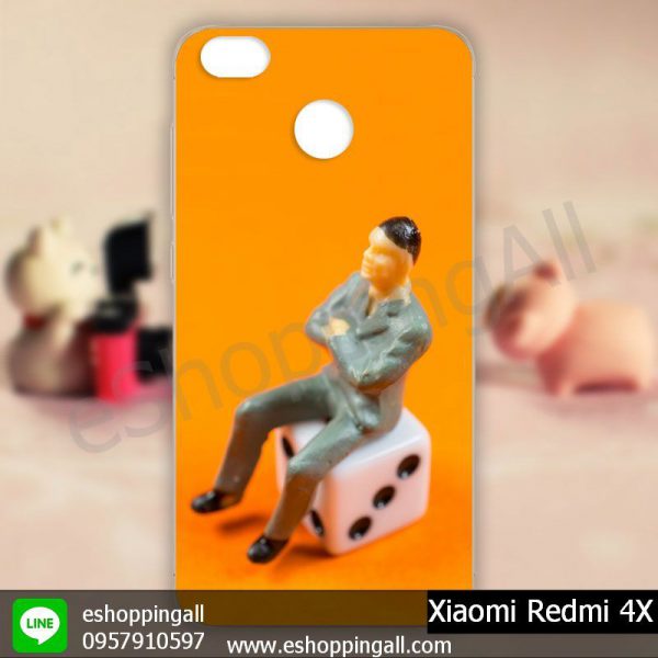 MXI-003A109 Xiaomi Redmi 4X เคสมือถือเสี่ยวมี่แบบแข็งพิมพ์ลาย