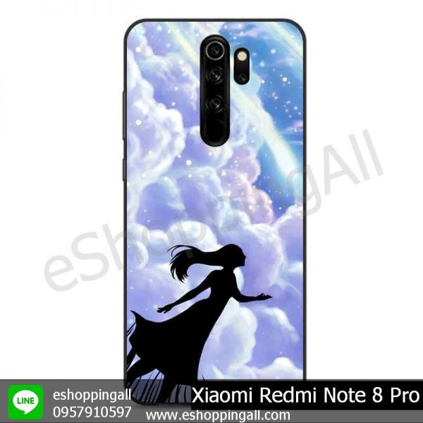 MXI-009A104 Xiaomi Redmi Note 8 Pro เคสมือถือเสี่ยวมี่ขอบยางพิมพ์ลายเคลือบใส