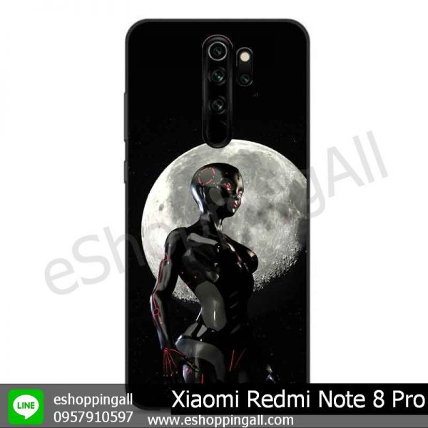 MXI-009A107 Xiaomi Redmi Note 8 Pro เคสมือถือเสี่ยวมี่ขอบยางพิมพ์ลายเคลือบใส