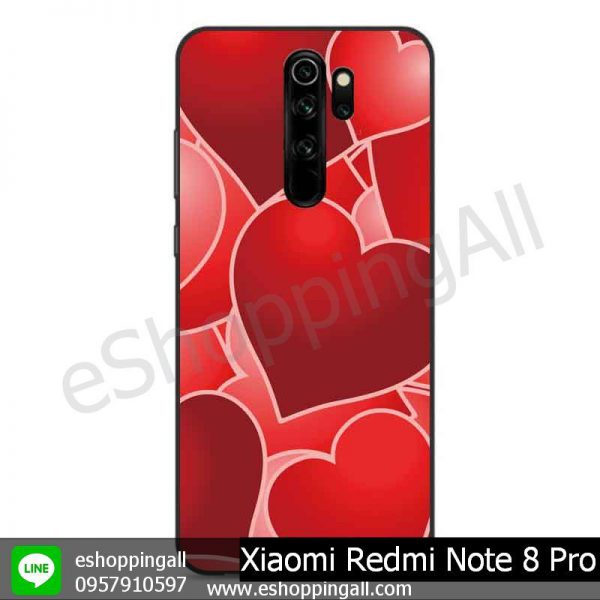 MXI-009A108 Xiaomi Redmi Note 8 Pro เคสมือถือเสี่ยวมี่ขอบยางพิมพ์ลายเคลือบใส