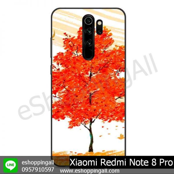 MXI-009A109 Xiaomi Redmi Note 8 Pro เคสมือถือเสี่ยวมี่ขอบยางพิมพ์ลายเคลือบใส