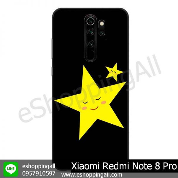 MXI-009A110 Xiaomi Redmi Note 8 Pro เคสมือถือเสี่ยวมี่ขอบยางพิมพ์ลายเคลือบใส