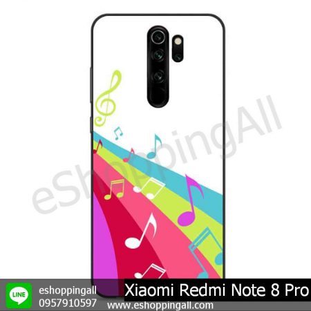 MXI-009A111 Xiaomi Redmi Note 8 Pro เคสมือถือเสี่ยวมี่ขอบยางพิมพ์ลายเคลือบใส