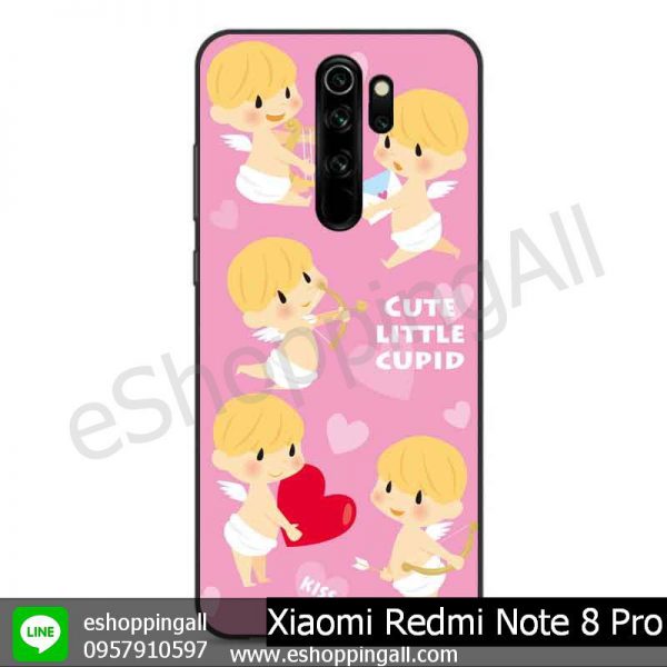 MXI-009A113 Xiaomi Redmi Note 8 Pro เคสมือถือเสี่ยวมี่ขอบยางพิมพ์ลายเคลือบใส