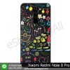 MXI-009A115 Xiaomi Redmi Note 8 Pro เคสมือถือเสี่ยวมี่ขอบยางพิมพ์ลายเคลือบใส