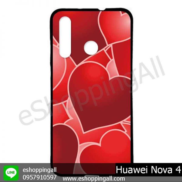 MHW-005A401 Huawei Nova 4 เคสมือถือหัวเหว่ยแบบยางนิ่มพิมพ์ลาย