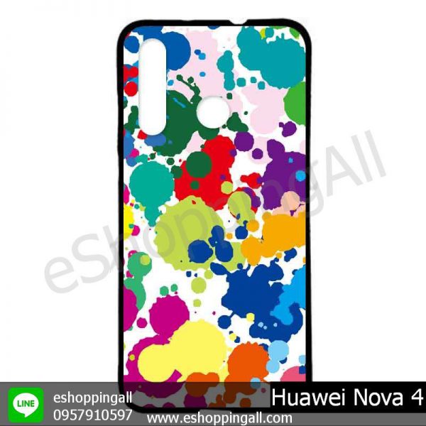 MHW-005A406 Huawei Nova 4 เคสมือถือหัวเหว่ยแบบยางนิ่มพิมพ์ลาย