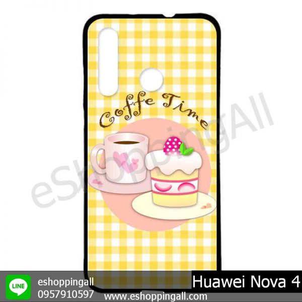 MHW-005A408 Huawei Nova 4 เคสมือถือหัวเหว่ยแบบยางนิ่มพิมพ์ลาย