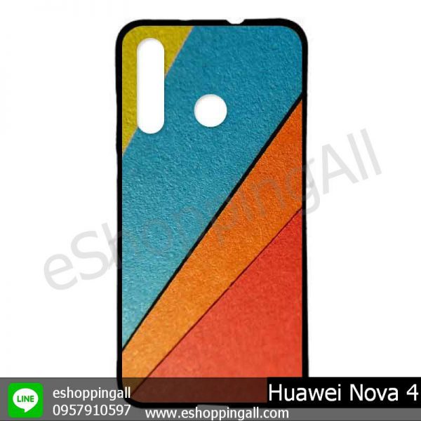 MHW-005A412 Huawei Nova 4 เคสมือถือหัวเหว่ยแบบยางนิ่มพิมพ์ลาย