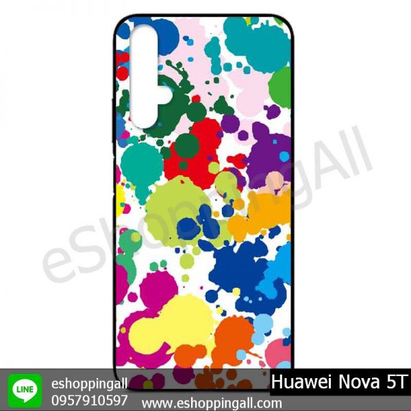 MHW-017A114 Huawei Nova 5T เคสมือถือหัวเหว่ยแบบยางนิ่มพิมพ์ลาย