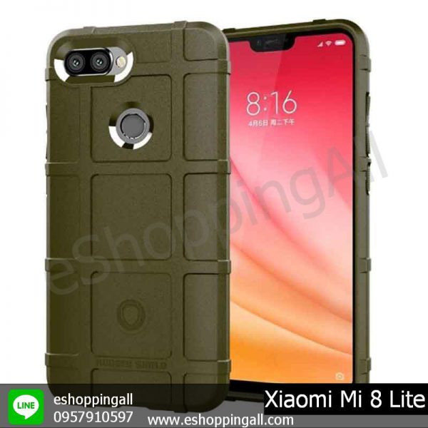 MXI-008A303 Xiaomi Mi8 Lite เคสมือถือเสี่ยวมี่แบบยางกันกระแทก