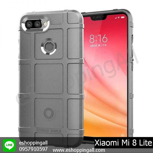 MXI-008A305 Xiaomi Mi8 Lite เคสมือถือเสี่ยวมี่แบบยางกันกระแทก