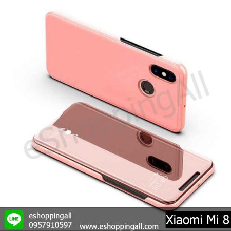MXI-007A301 Xiaomi Mi8 เคสมือถือเสี่ยวมี่ฝาพับอะคริลิค