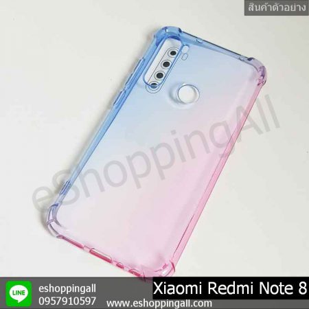 MXI-010A201 Xaomi Redmi Note 8 เคสมือถือเสี่ยวมี่แบบยางนิ่ม สีพาสเทล