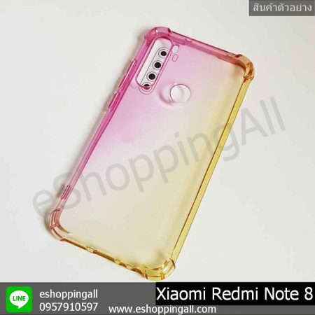 MXI-010A202 Xaomi Redmi Note 8 เคสมือถือเสี่ยวมี่แบบยางนิ่ม สีพาสเทล