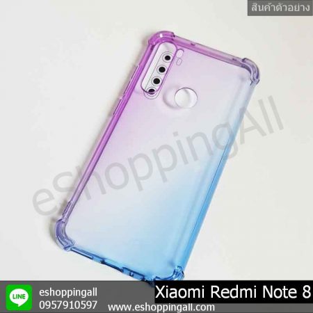 MXI-010A203 Xaomi Redmi Note 8 เคสมือถือเสี่ยวมี่แบบยางนิ่ม สีพาสเทล