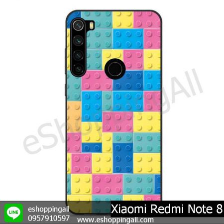 MXI-010A113 Xaomi Redmi Note 8 เคสมือถือเสี่ยวมี่ขอบยางพิมพ์ลายเคลือบใส