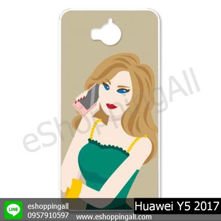 MHW-019A102 Huawei Y5 2017 เคสมือถือหัวเหว่ยแบบแข็งพิมพ์ลาย