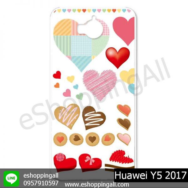 MHW-019A108 Huawei Y5 2017 เคสมือถือหัวเหว่ยแบบแข็งพิมพ์ลาย