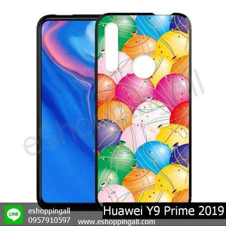MHW-018A102 Huawei Y9 Prime 2019 เคสมือถือหัวเหว่ยขอบยางพิมพ์ลายเคลือบใส