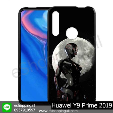 MHW-018A106 Huawei Y9 Prime 2019 เคสมือถือหัวเหว่ยขอบยางพิมพ์ลายเคลือบใส