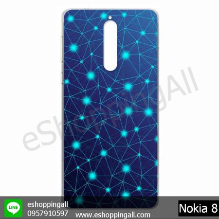 MNK-001A103 Nokia 8 เคสมือถือโนเกียแบบแข็งพิมพ์ลาย