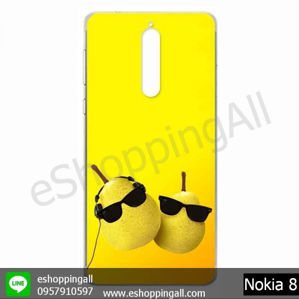 MNK-001A105 Nokia 8 เคสมือถือโนเกียแบบแข็งพิมพ์ลาย