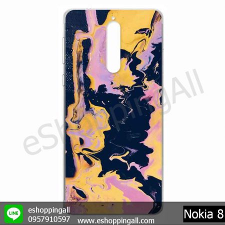 MNK-001A108 Nokia 8 เคสมือถือโนเกียแบบแข็งพิมพ์ลาย